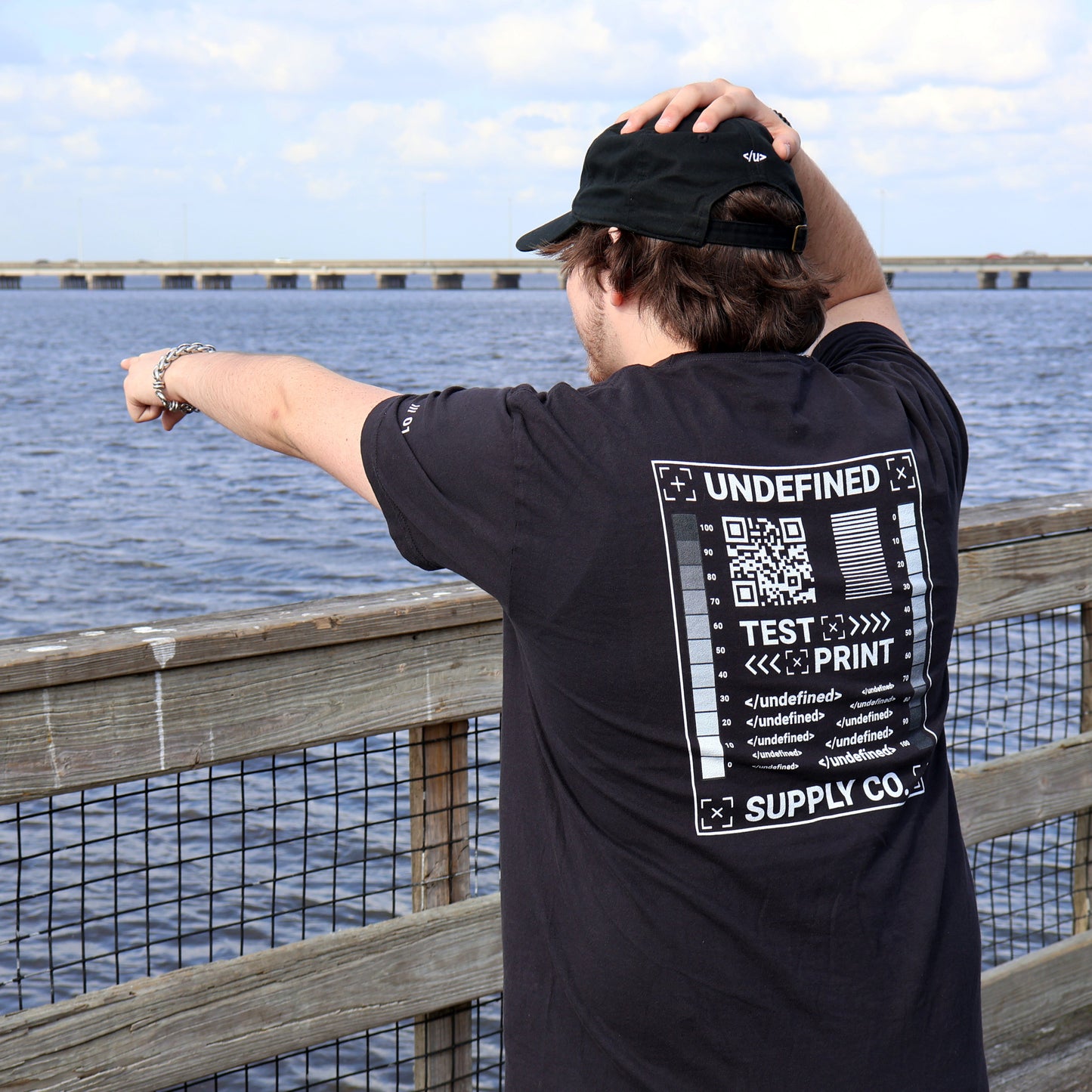 Shirt | Test Print Black