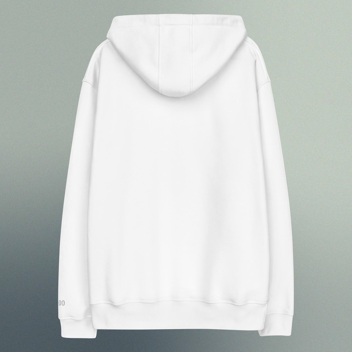 Hoodie | Embroidered White