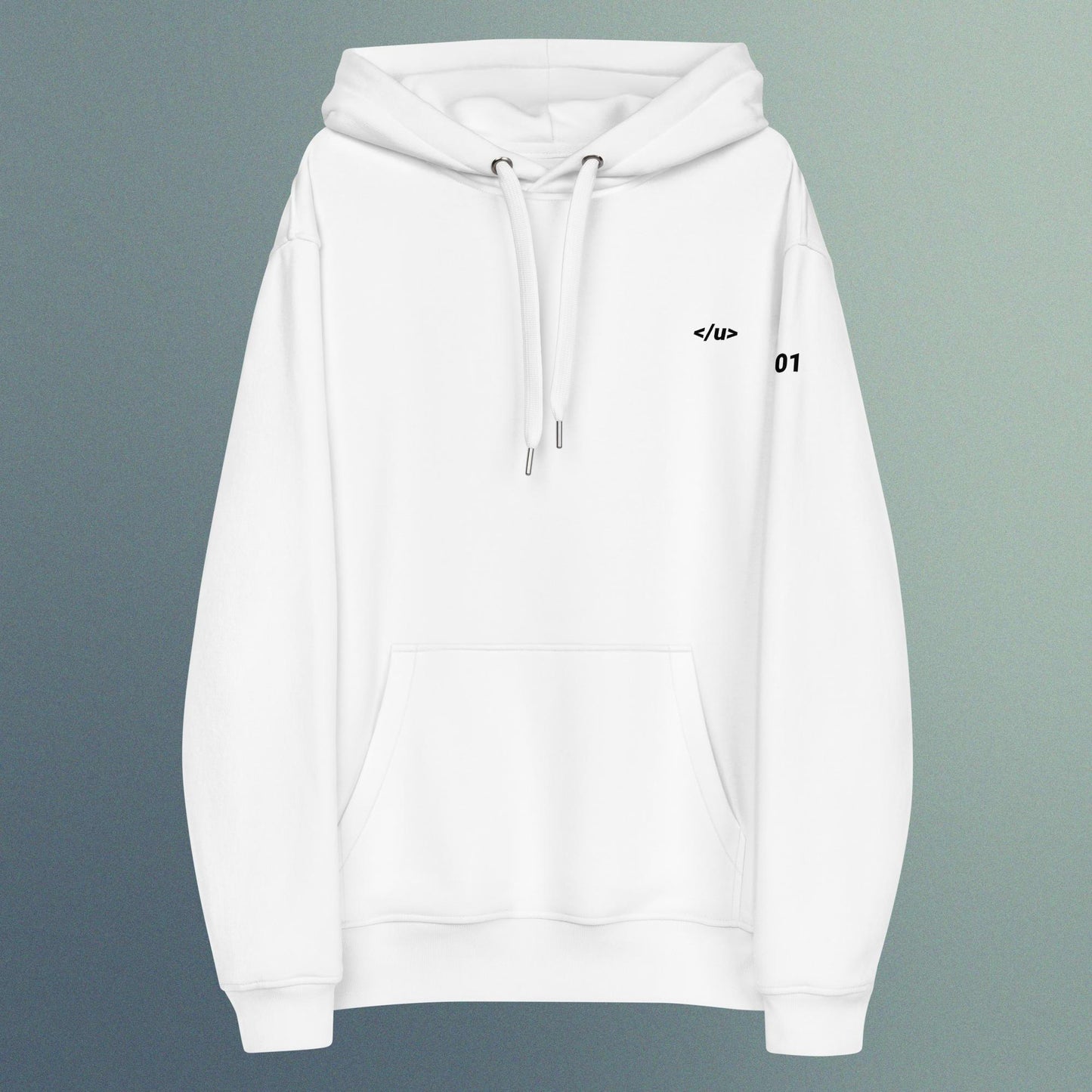 Hoodie | Test Print White