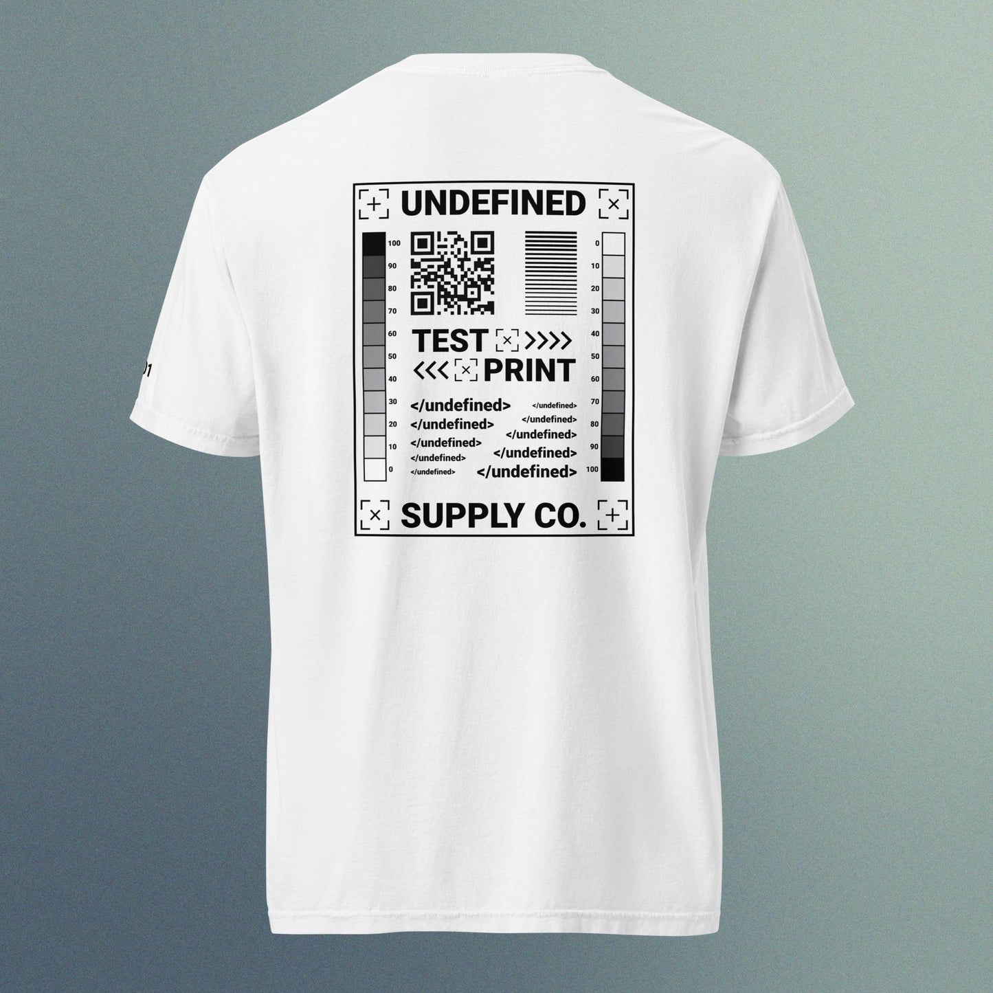 Shirt | Test Print White