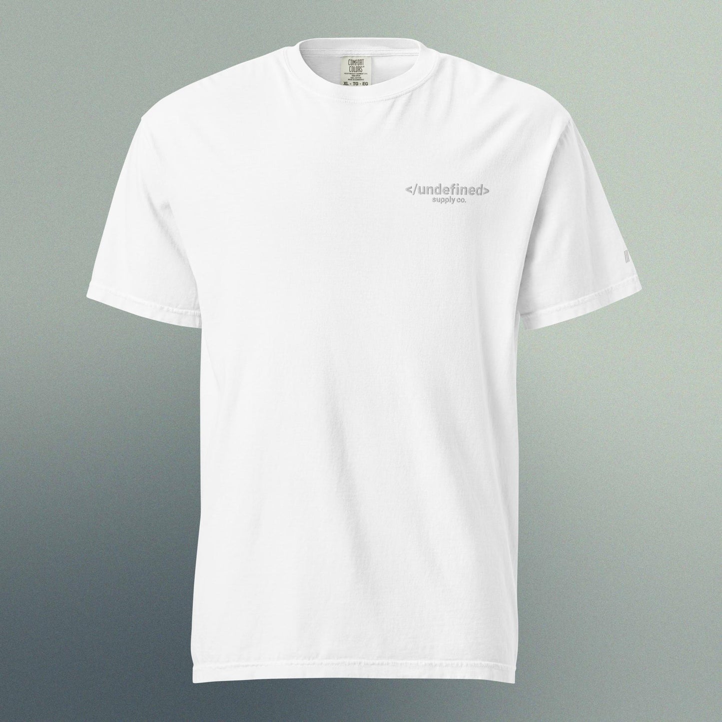 Shirt | Embroidered White