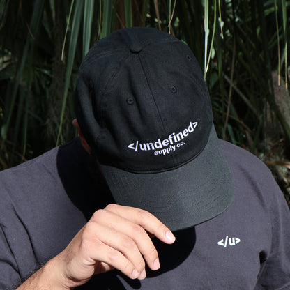 Hat | Embroidered White