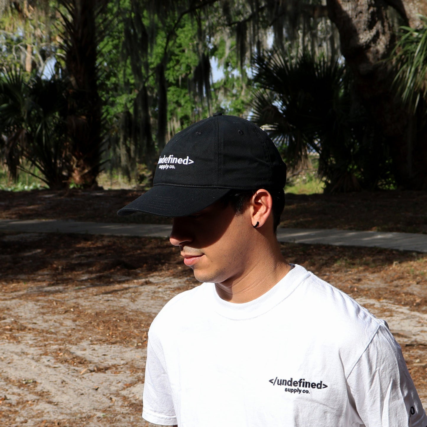 Hat | Embroidered White