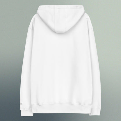 Hoodie | Embroidered White