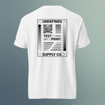 Shirt | Test Print White